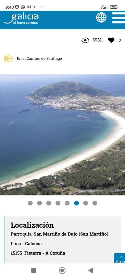 フィニステレPiso Playa Langosteiraアパートメント エクステリア 写真